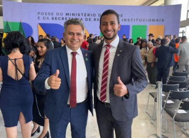 Doriel Barros marca presença em Brasília para posse e  reforça compromisso com a agricultura familiar