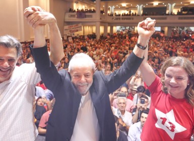 Discurso de Lula na abertura do 7º Congresso Nacional do PT